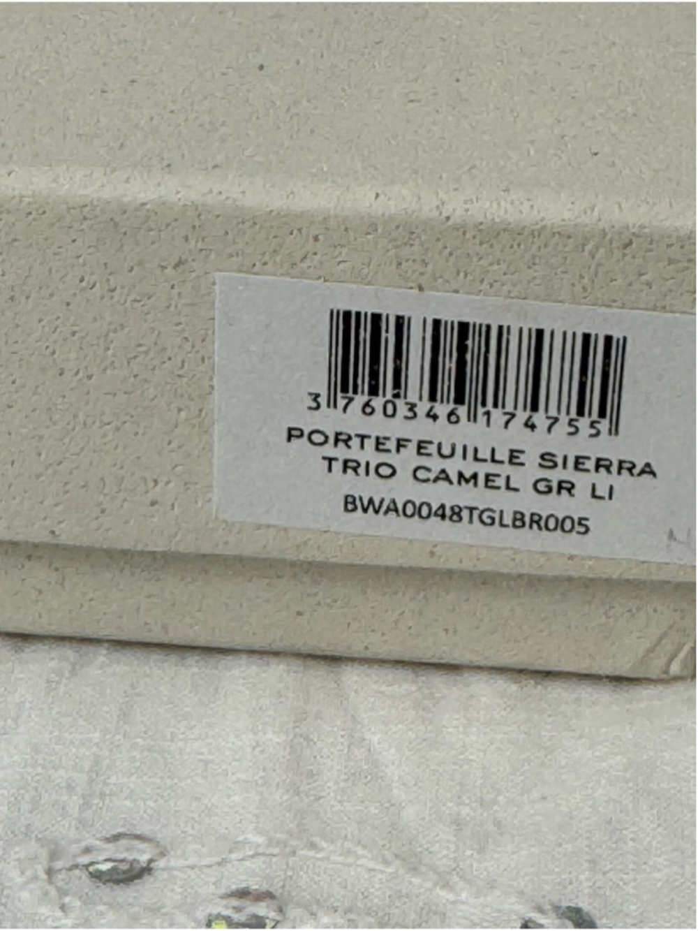 Polène Sierra Trio Camel Leather Continental Wallet NIB Made in Spain - Picture 4 of 4